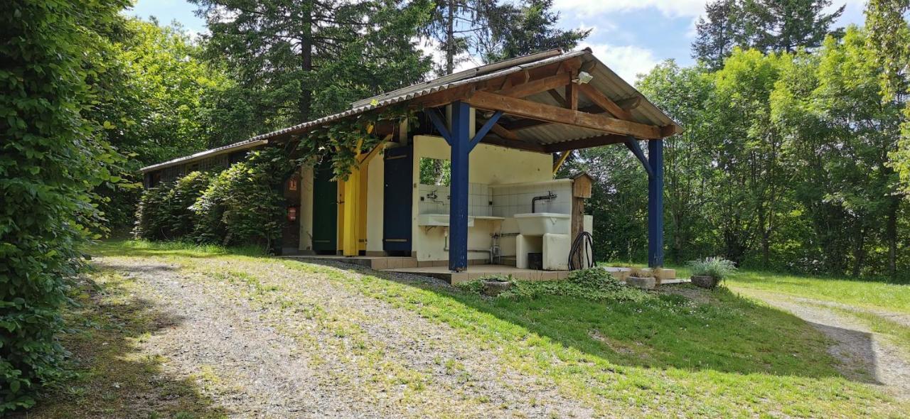 Camping De La Chagnee Saint-Aubin-le-Cloud ภายนอก รูปภาพ