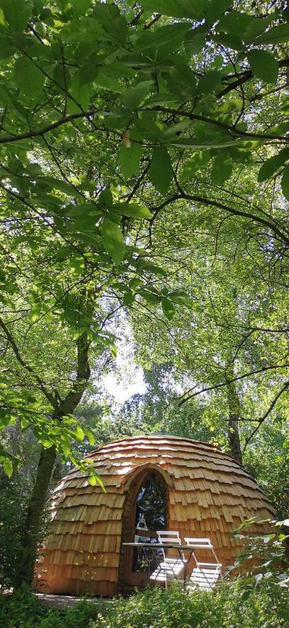 Camping De La Chagnee Saint-Aubin-le-Cloud ภายนอก รูปภาพ