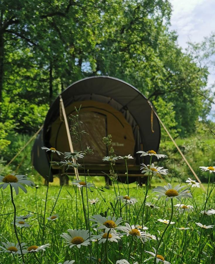 Camping De La Chagnee Saint-Aubin-le-Cloud ภายนอก รูปภาพ