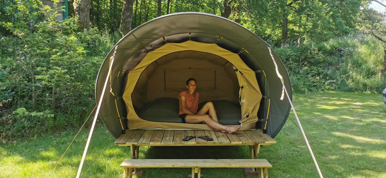 Camping De La Chagnee Saint-Aubin-le-Cloud ภายนอก รูปภาพ